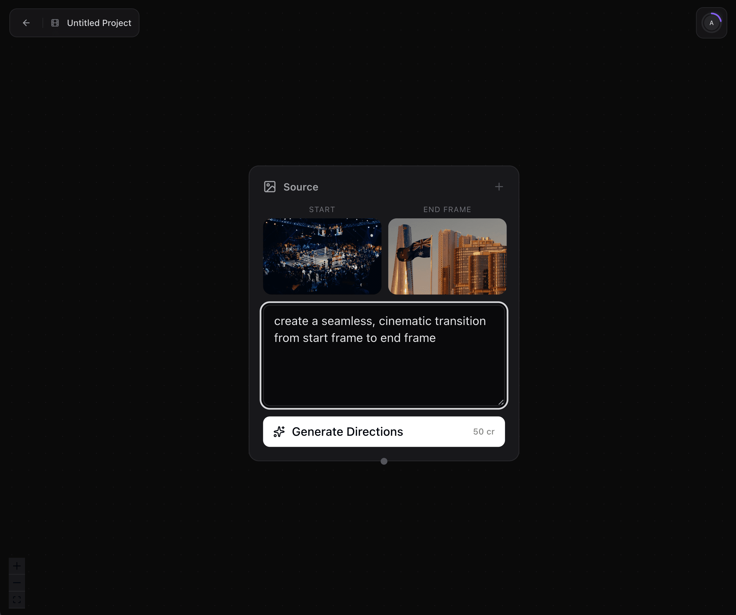 Step 01: Upload Your Vision